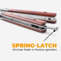 Butterfly Trainer Flaschenöffner Spring-Latch