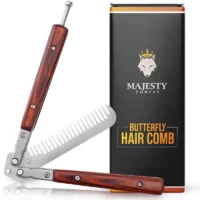 Butterfly Trainer als Haarkamm