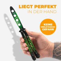 Butterfly Trainer Gamma in der Hand