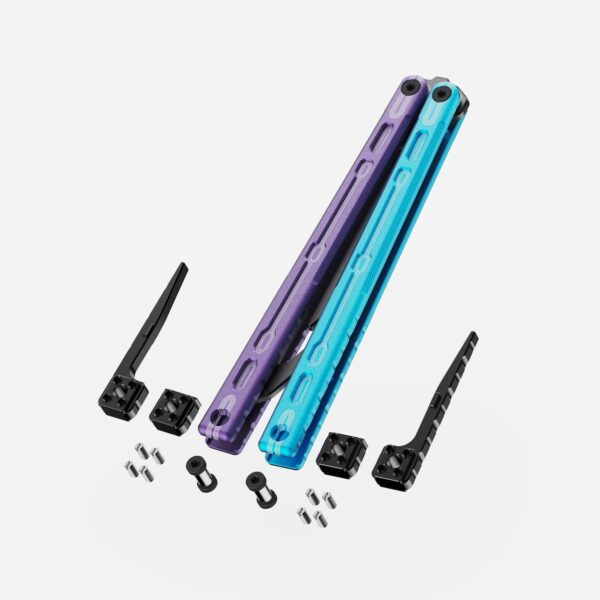 GLIDR - Moab x Meridian Balisong Trainer - Blurple – Bild 5