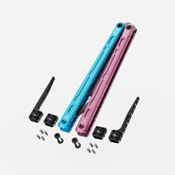 GLIDR - Moab x Meridian Balisong Trainer - Cotton Candy – Bild 5