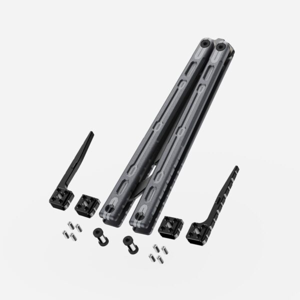 GLIDR - Moab x Meridian Balisong Trainer - Rhino Grey – Bild 5