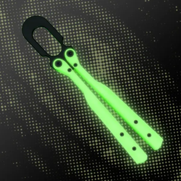 Flytanium U.F.O. Flipping Object - Glow in the Dark