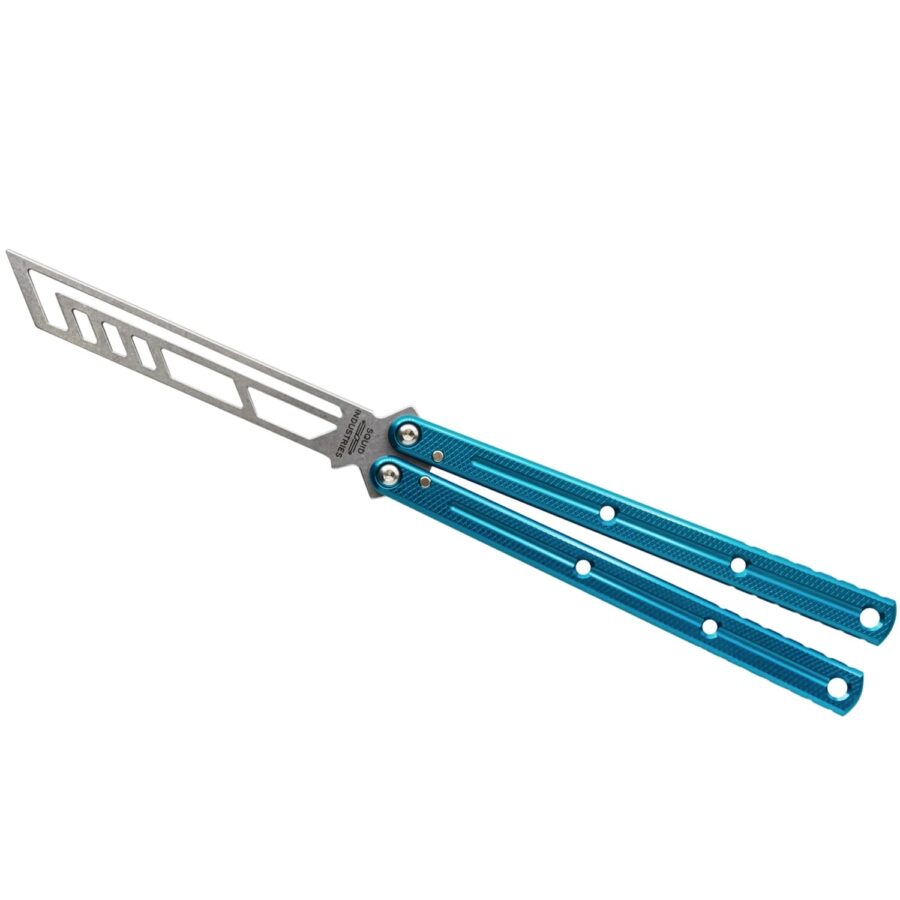 Squid Industries Krake Raken V3 Balisong Trainer in Teal
