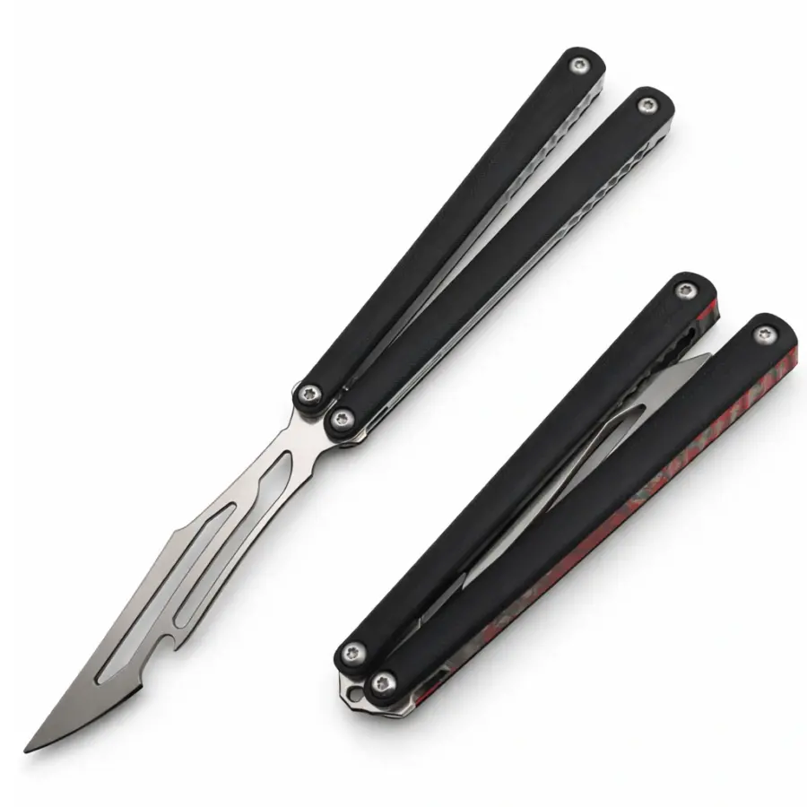 LDY Balisong Kite AL V1.5 Black Scales