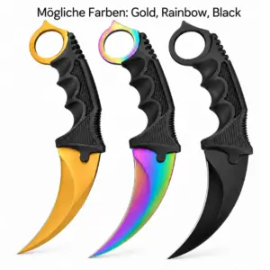 Karambit B-Ware 3 verschiedene Farben