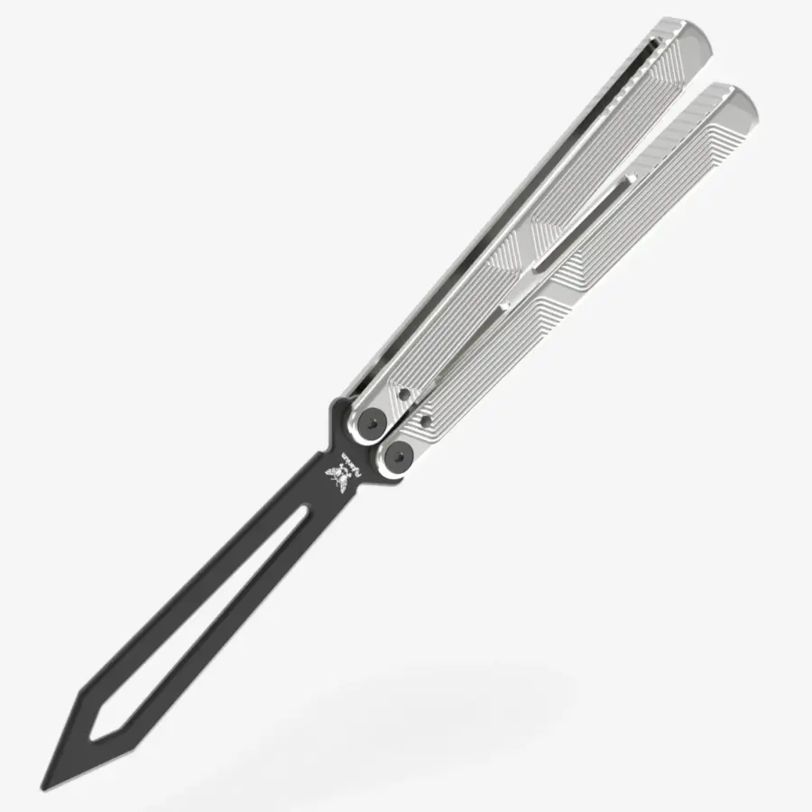 Flytanium Zenith Slick Silver Black Coated_1-1